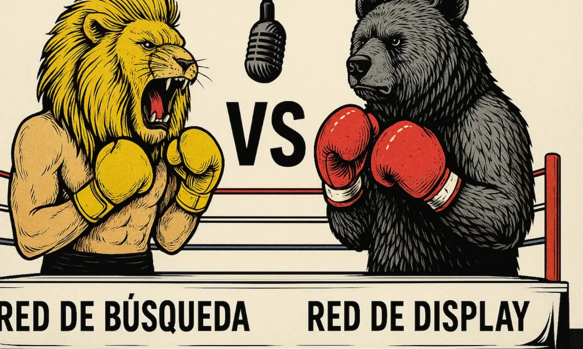Qué es la red de búsqueda y la red de display